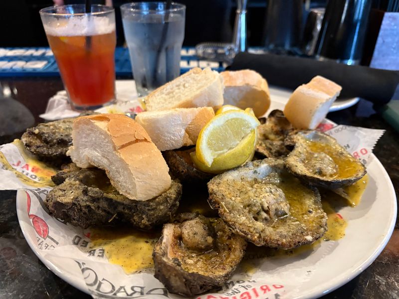 Charbroiled Oysters At Drago's Seafood Restaurant