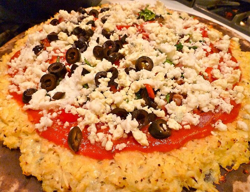 Cauliflower Crust Pizza