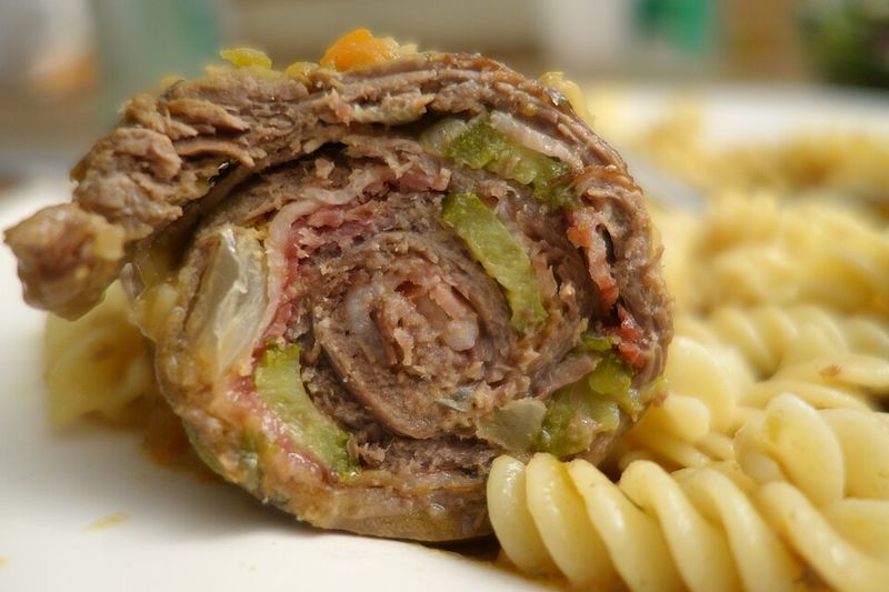 Rouladen: Beef Rolls With Pickle Surprise