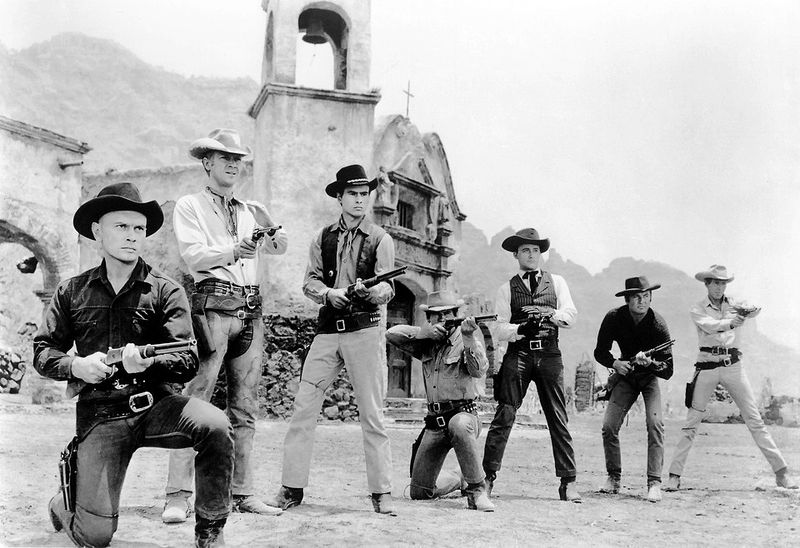 Desert Ambush in The Magnificent Seven (1960)