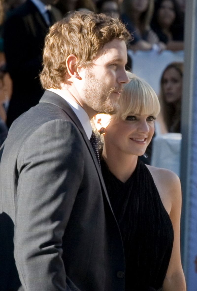 Anna Faris and Chris Pratt
