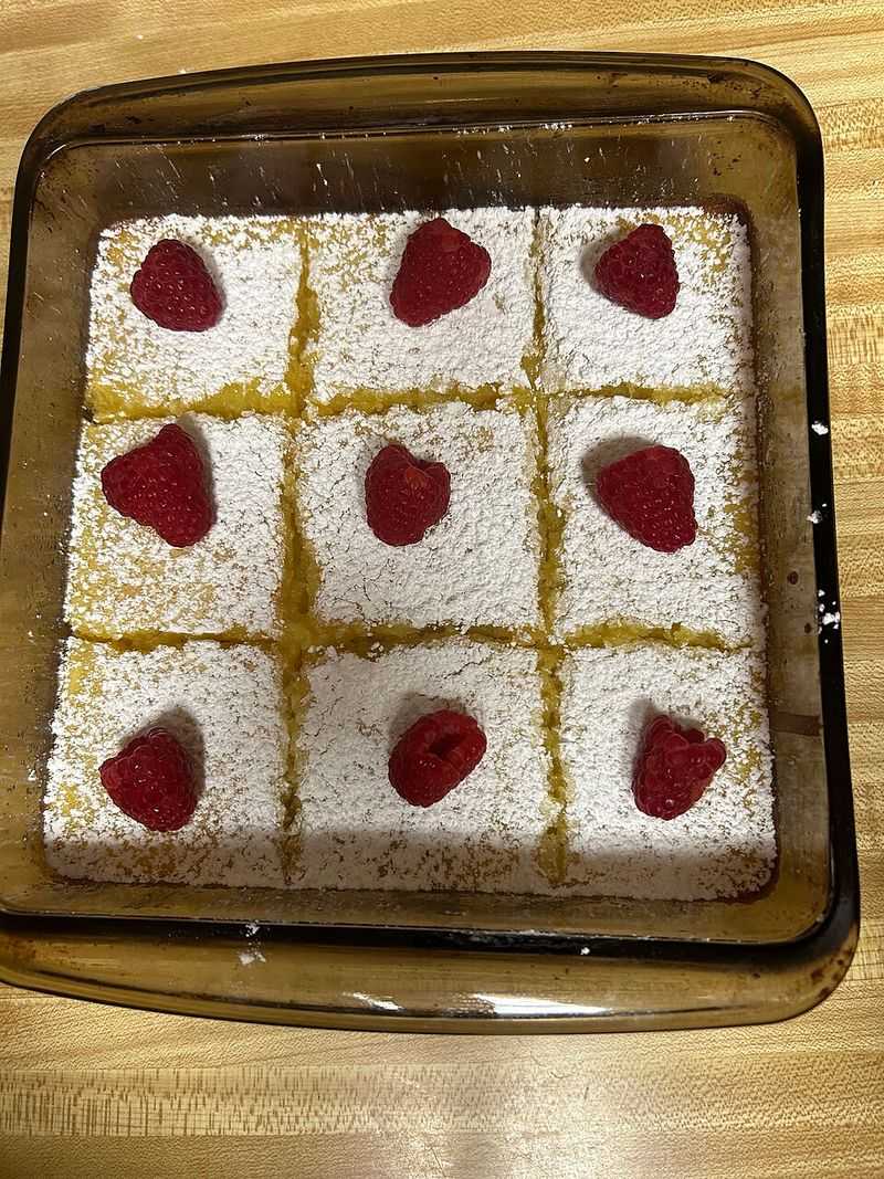 Raspberry Almond Bars