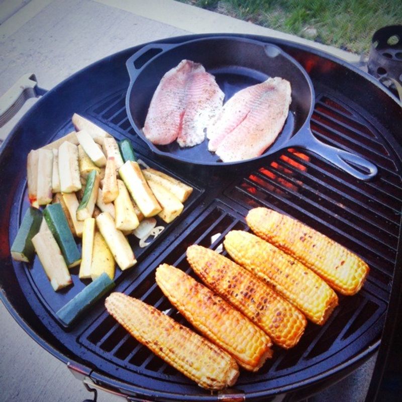 Lemon Pepper Tilapia with Zucchini