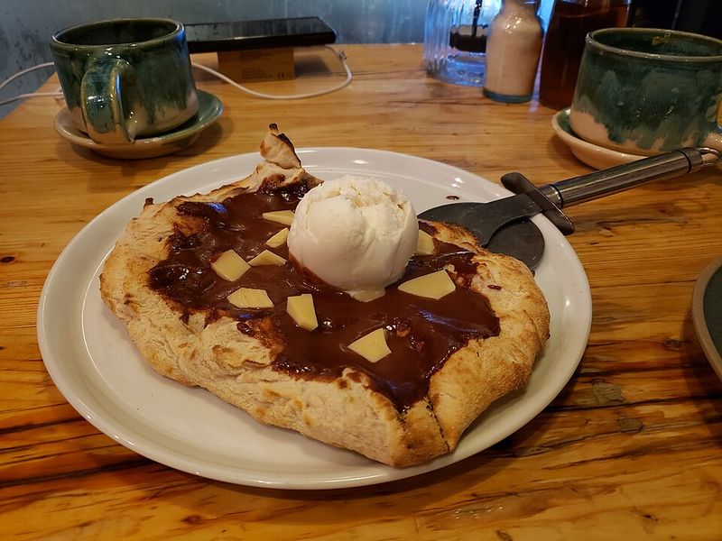 Chocolate Chip Dessert Pizza