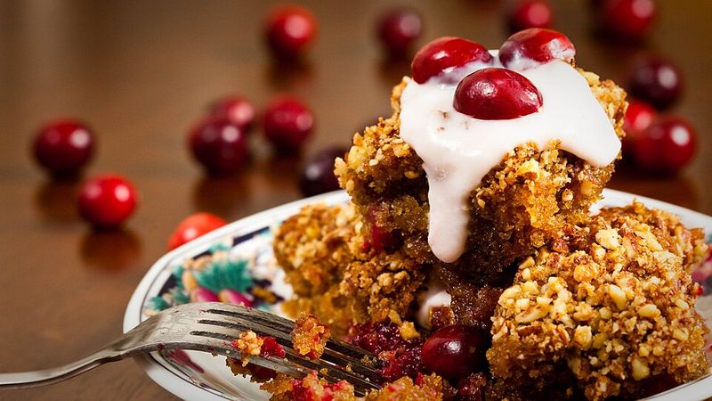 Spiced Cranberry Orange Cake