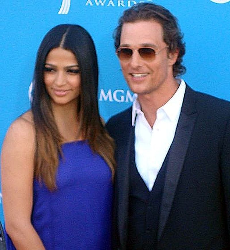Matthew McConaughey And Camila Alves