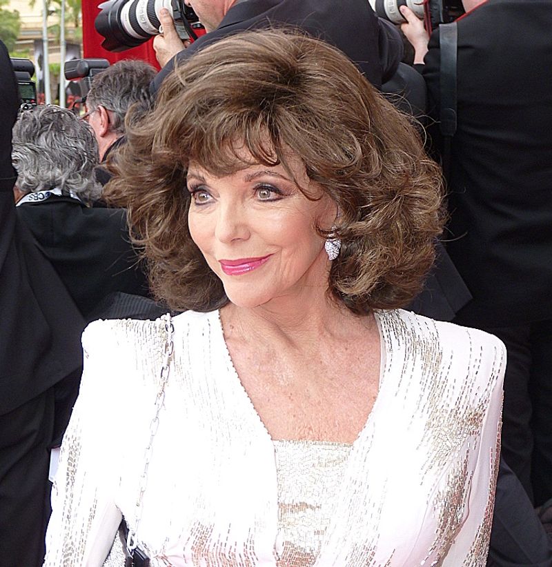 Joan Collins: Godmother To Cara Delevingne