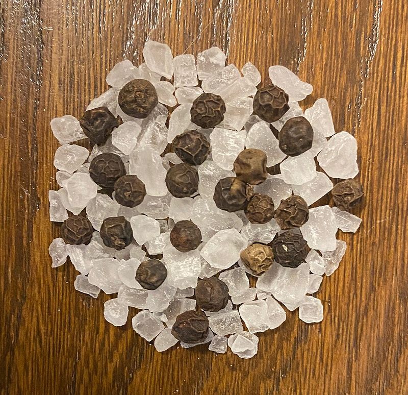 Sea Salt and Black Pepper