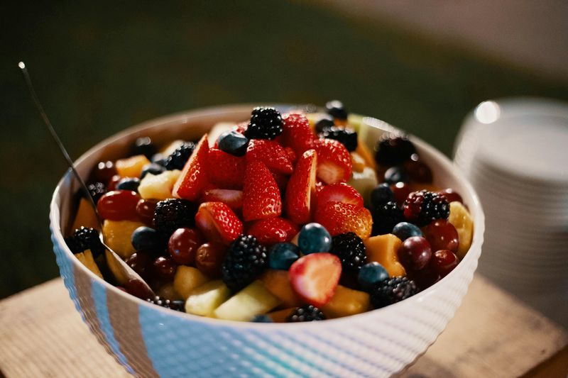 Fresh Fruit Salad (Bright And Colorful)