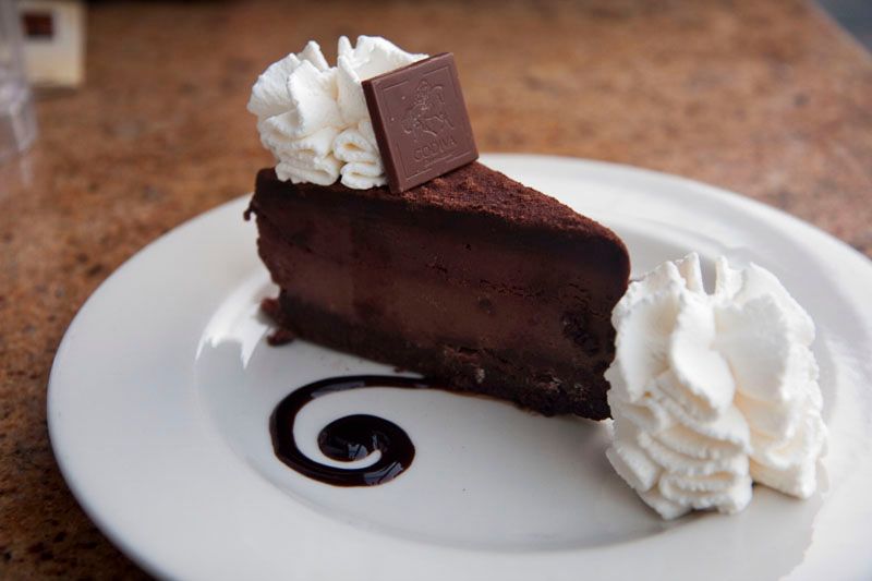 Godiva Chocolate Cheesecake