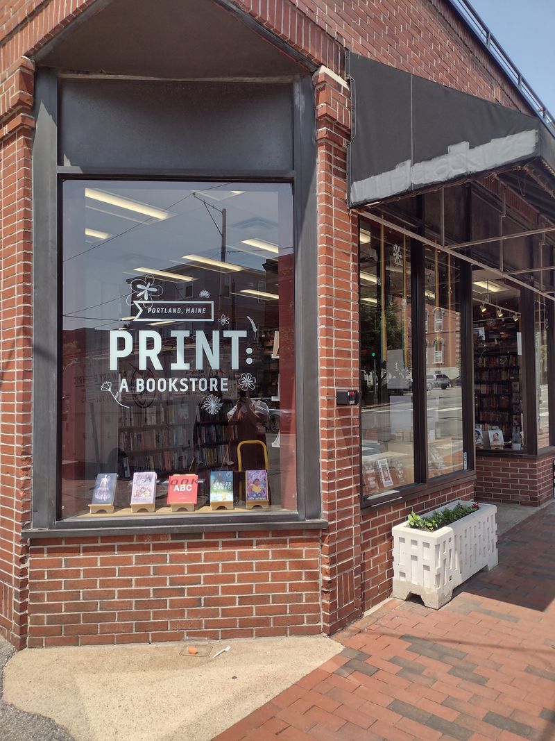 Print: A Bookstore - Portland, Maine
