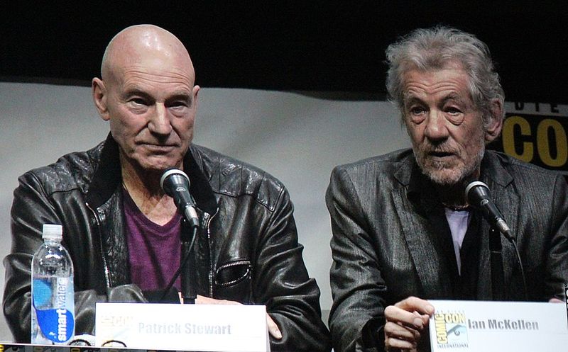 Patrick Stewart and Ian McKellen (X-Men)