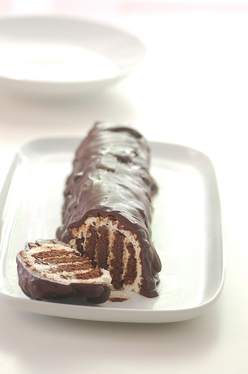 Chocolate Hazelnut Biscuit Cake