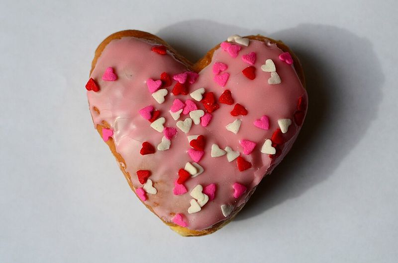 Heart-Shaped Donuts
