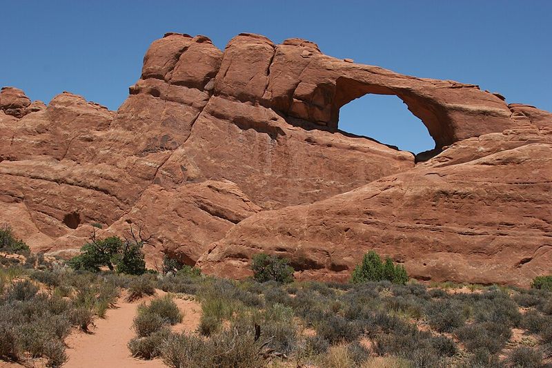 Stop at Skyline Arch