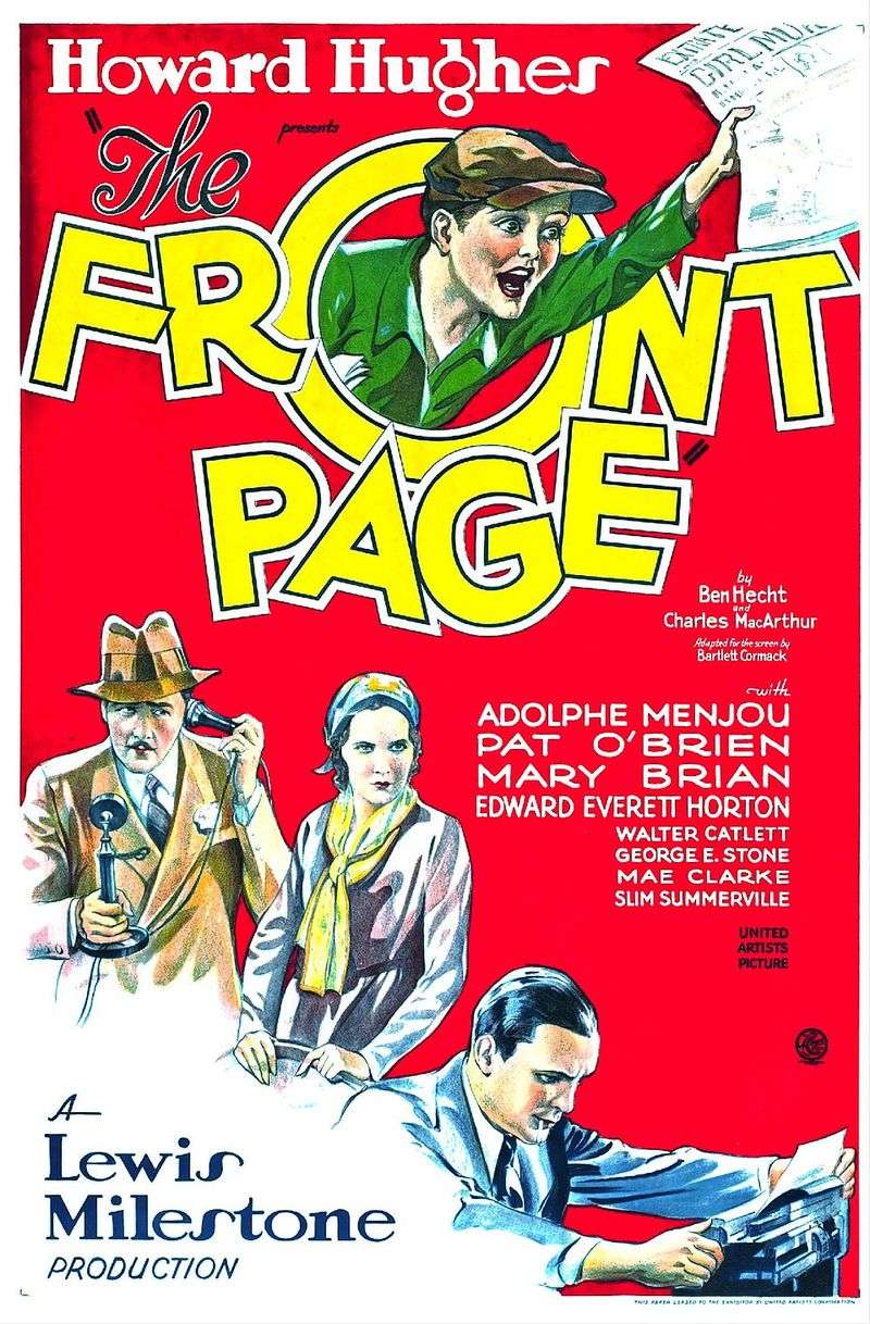 The Front Page (1931)