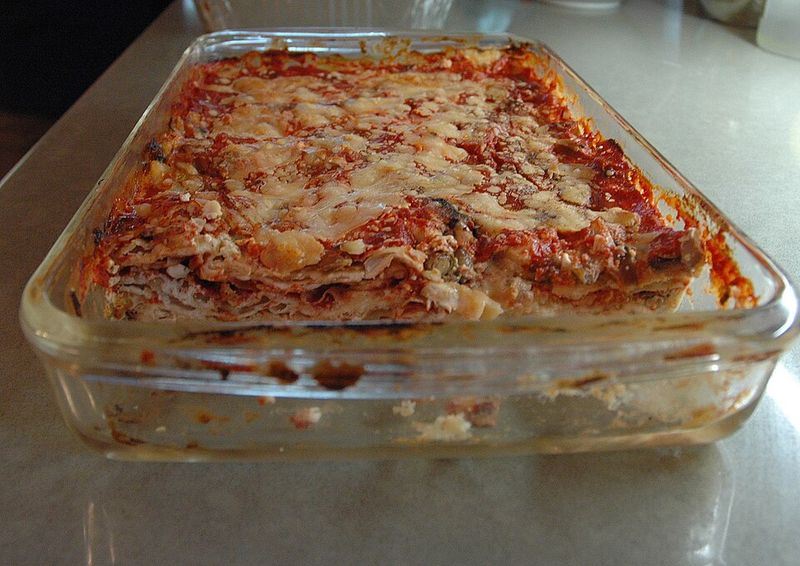 Matzo Lasagna with Cottage Cheese