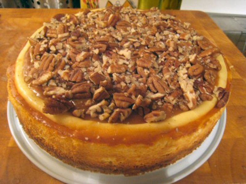 Salted Caramel Cheesecake