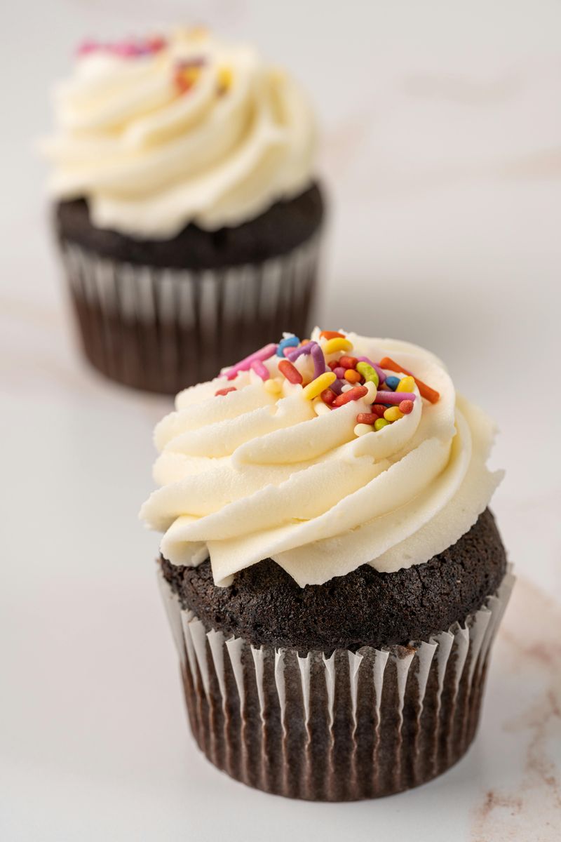 Buttercream-Frosted Cupcakes