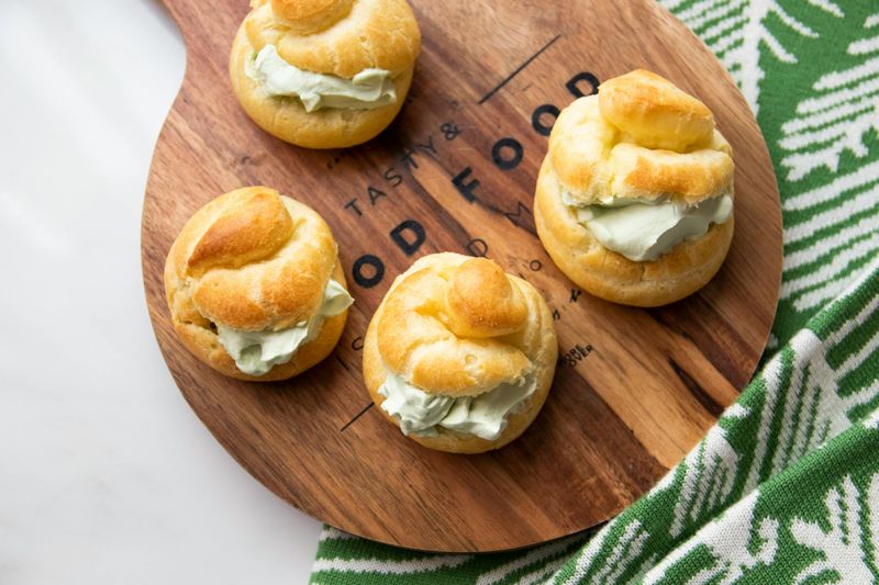 Cream Puffs with Stable Shells