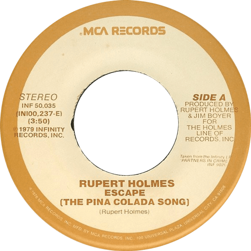 Escape The Pina Colada Song by Rupert Holmes