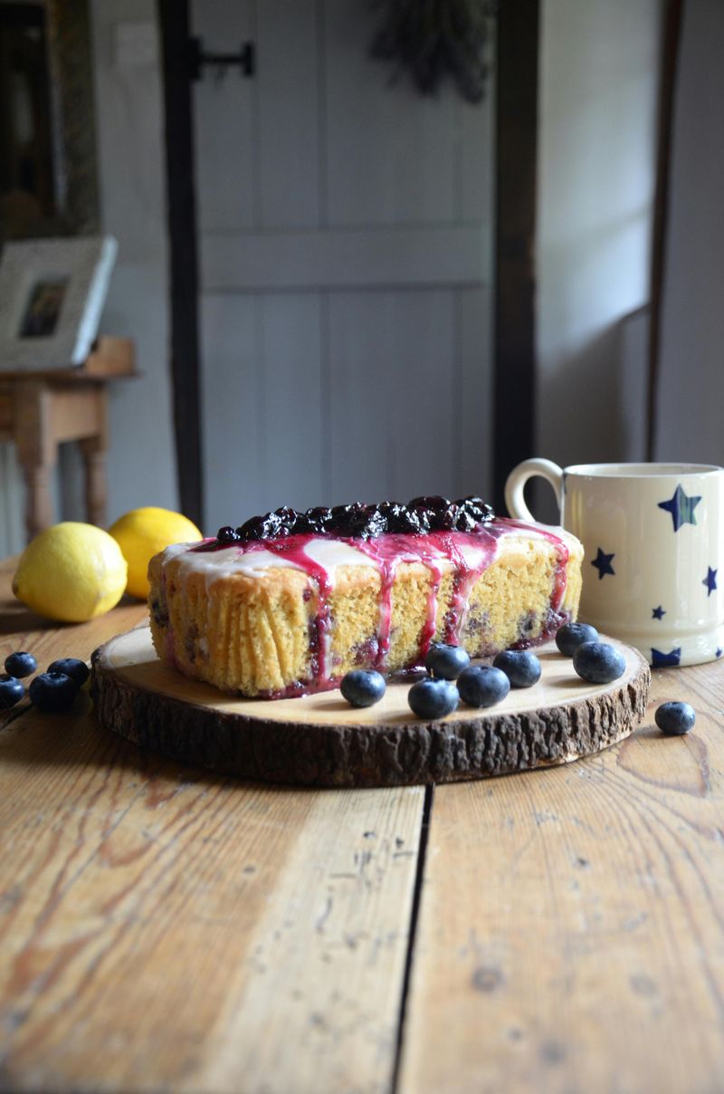 Lemon Blueberry Breakfast Cake