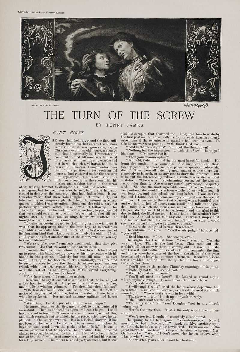 The Turn Of The Screw By Henry James