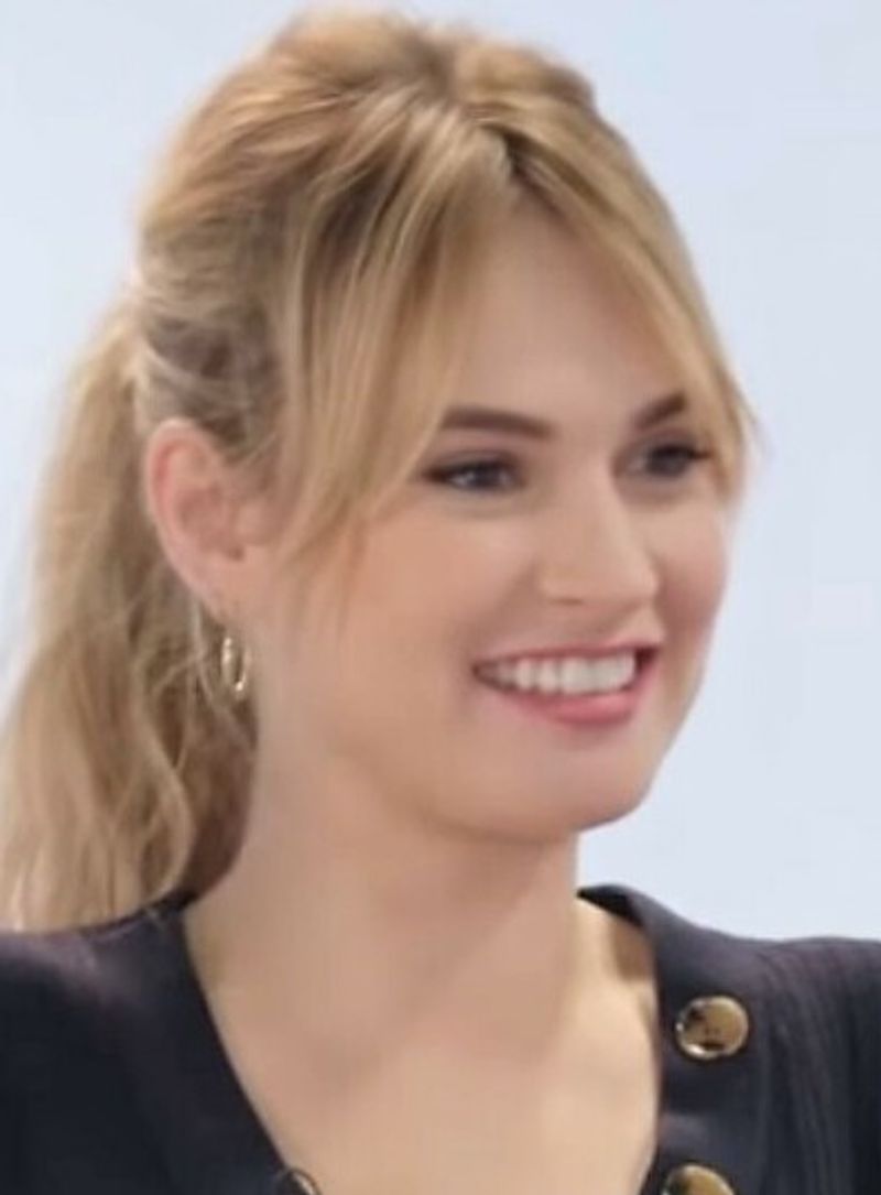 Lily James in Pam & Tommy