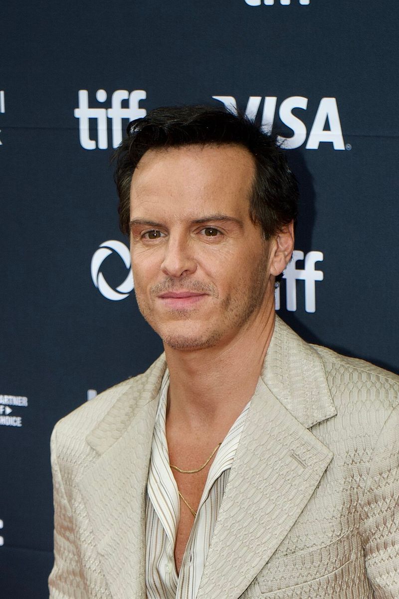 Andrew Scott as Moriarty (Sherlock)