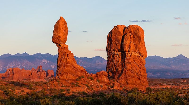 Balanced Rock at Golden Hour