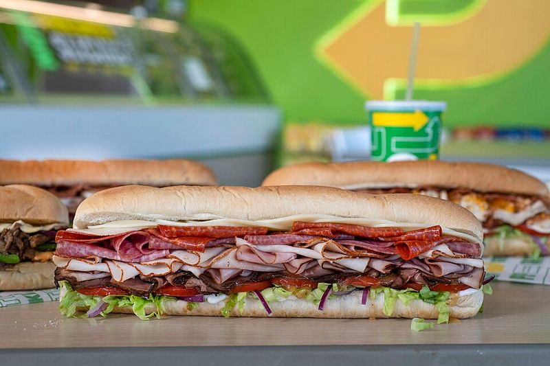 Ordering Double Meat on a Wrap or Meatball Sub