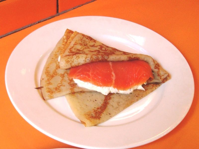 Smoked Salmon Blini