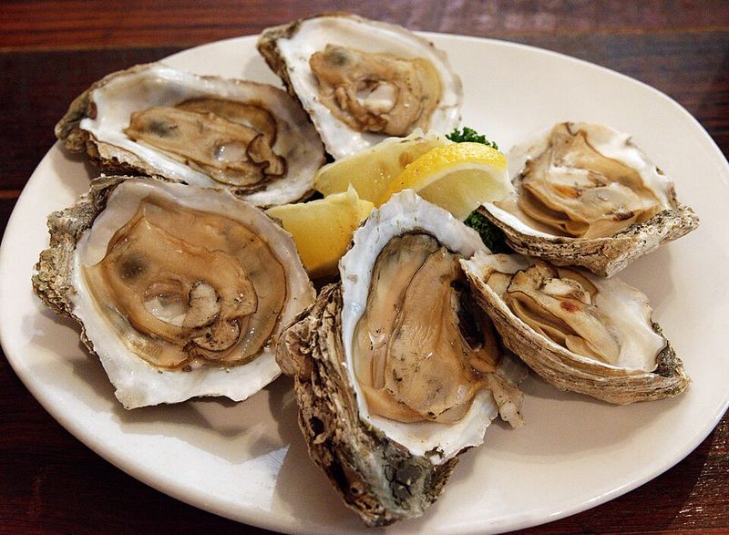 Oysters On The Half Shell