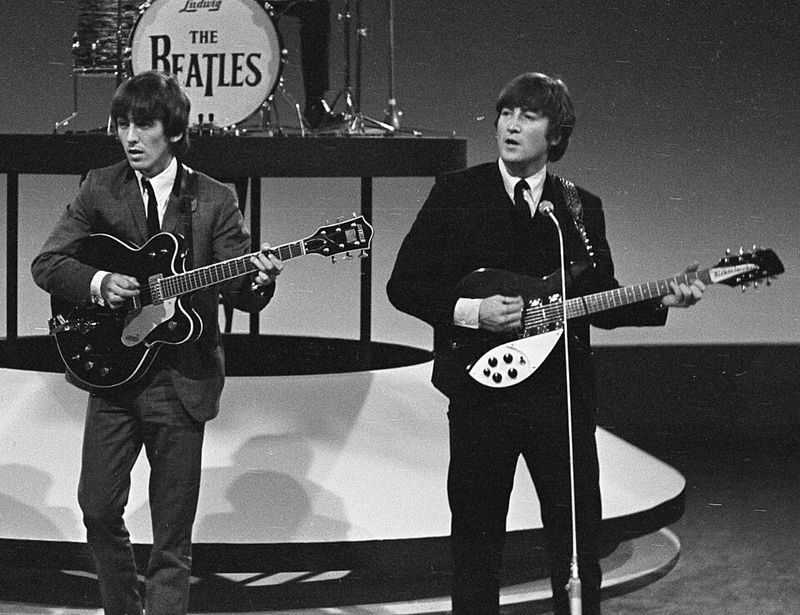 John Lennon + George Harrison (The Beatles)