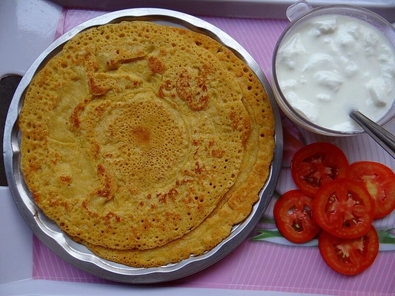 Besan Cheela Breakfast Pancakes