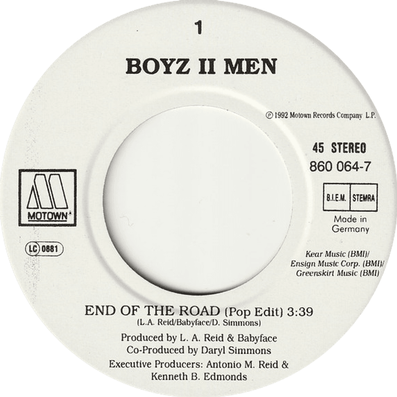 End Of The Road - Boyz II Men