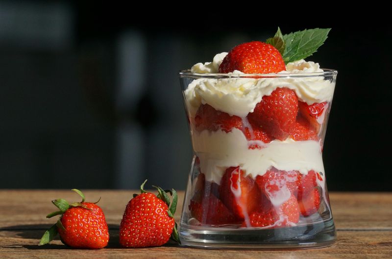 Strawberries and Cream Dip