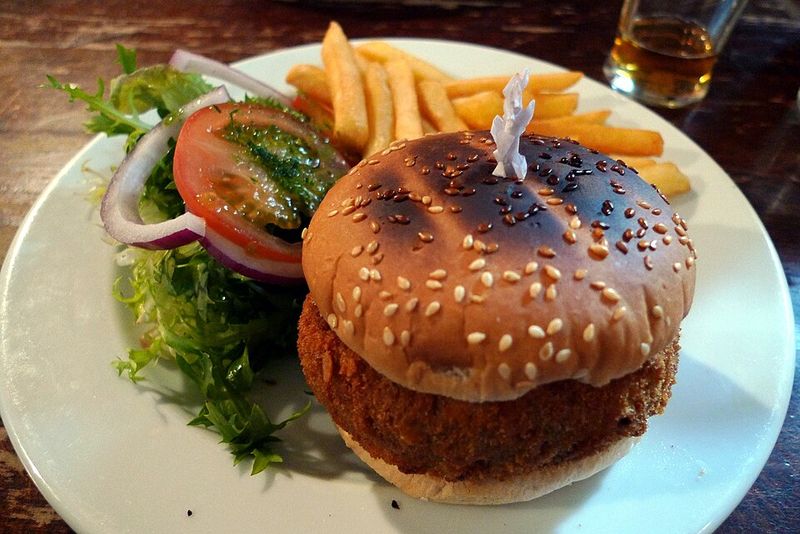 Plant-Based Chickpea Burgers