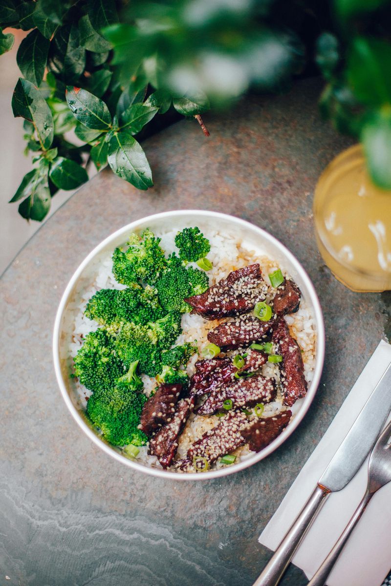 Gochujang Beef and Broccoli Rice Bowls