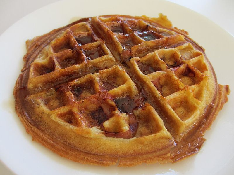 Low-Carb Cheese Waffles