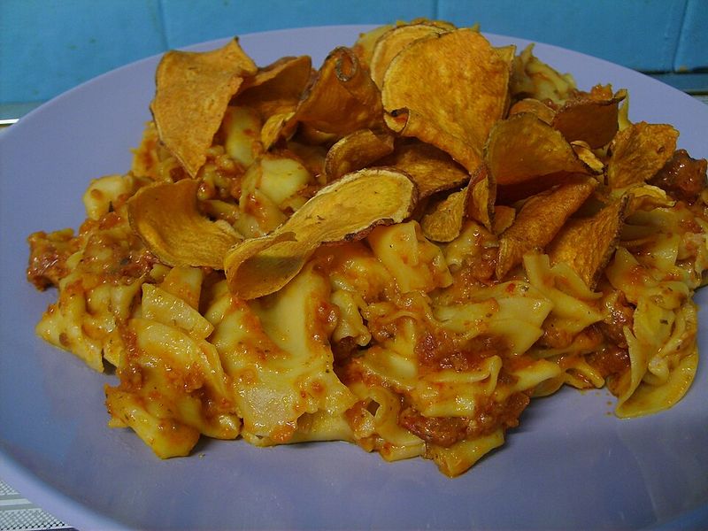 Pasta Chips And Crispy Pasta Snacks