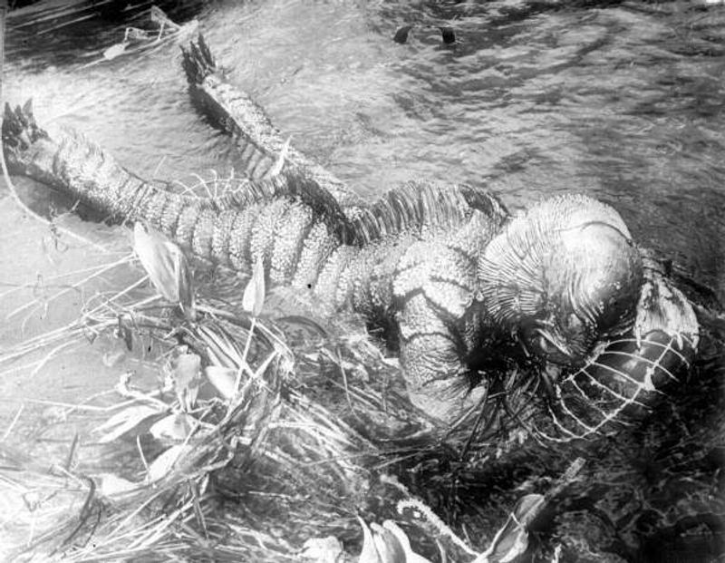 The Gill-Man Trapped in the Nets