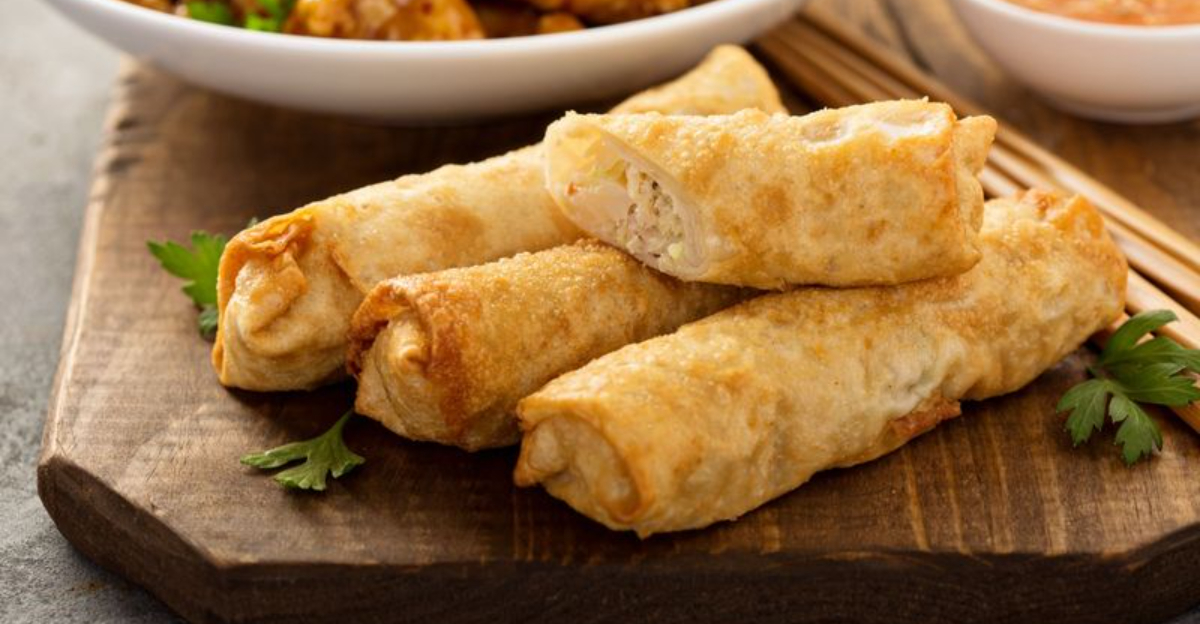 The Game-Day Chicken Egg Rolls Everyone Grabs First
