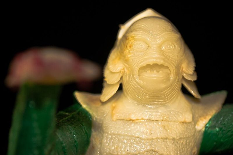 The Gill-Man's Beach Abduction Attempt