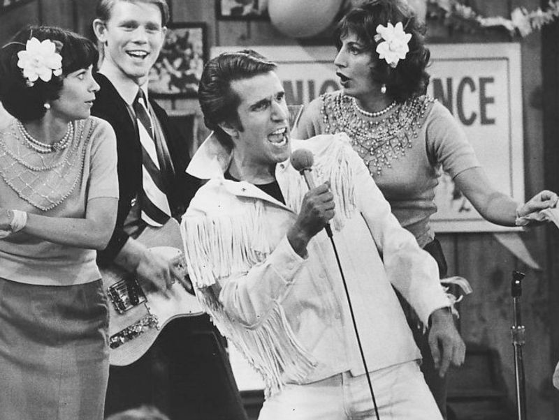 Happy Days – Fonzie Literally Jumping the Shark (1977)