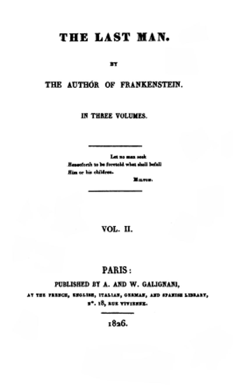 The Last Man (Mary Shelley)