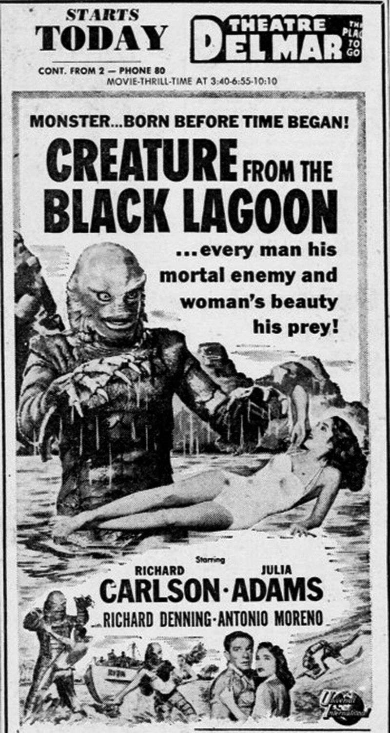 The Creature, Gill-Man (Creature From The Black Lagoon, 1954)