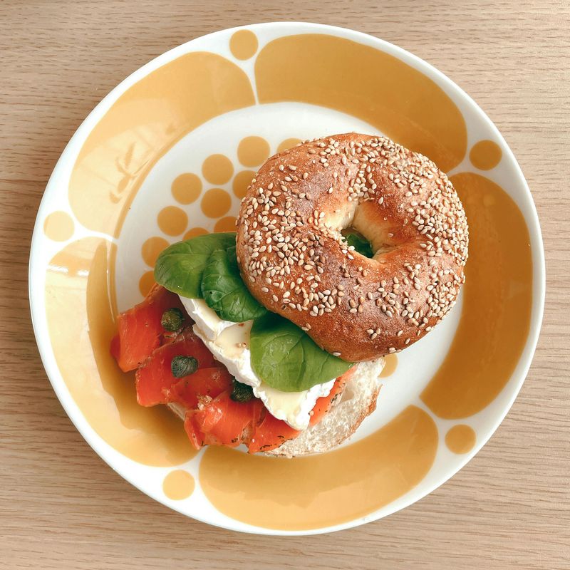 Bagel With Lox And Cream Cheese