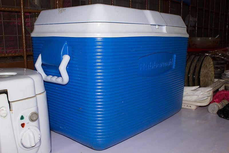 Cooling Chicken With Ice So It Could Travel Farther