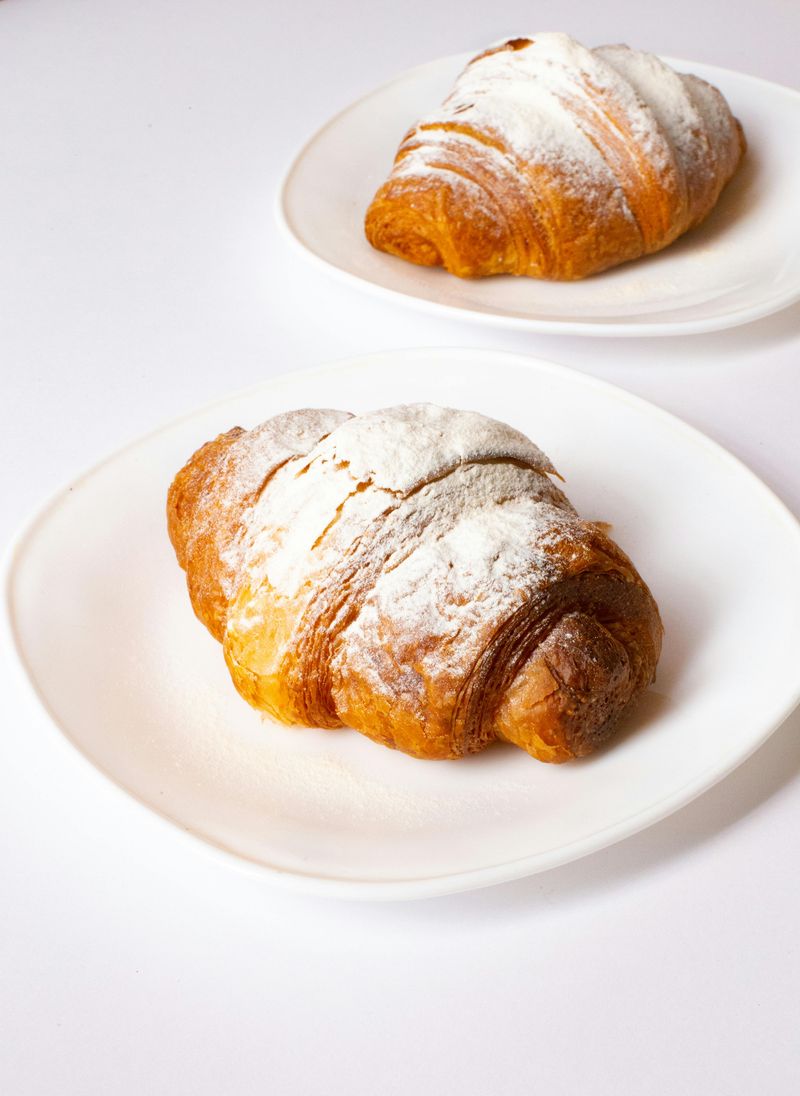 Croissants With Jam Or Honey